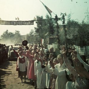 Bevonulás Észak- Erdélybe- 1940 (Forrás: Fortepan)
